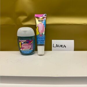 Bath & Body works peepin it real collab lip gloss bundle